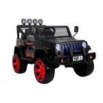 Elektrické autíčko Raptor Drifter 4x4 off road - čierno-oranžové